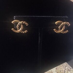 Chanel Earrings signed Chanel in back of each earring